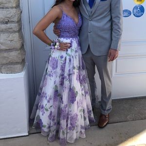 Lavender Sherri Hill Prom Dress!!